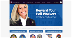 Desktop Screenshot of electionpin.com